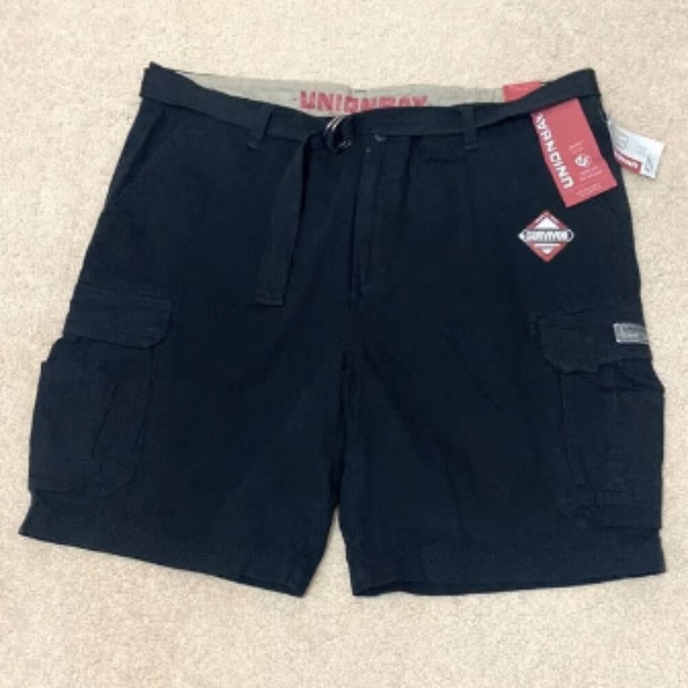 UNIONBAY Survivor Belted Vintage Cargo Shorts Men’s Size 50